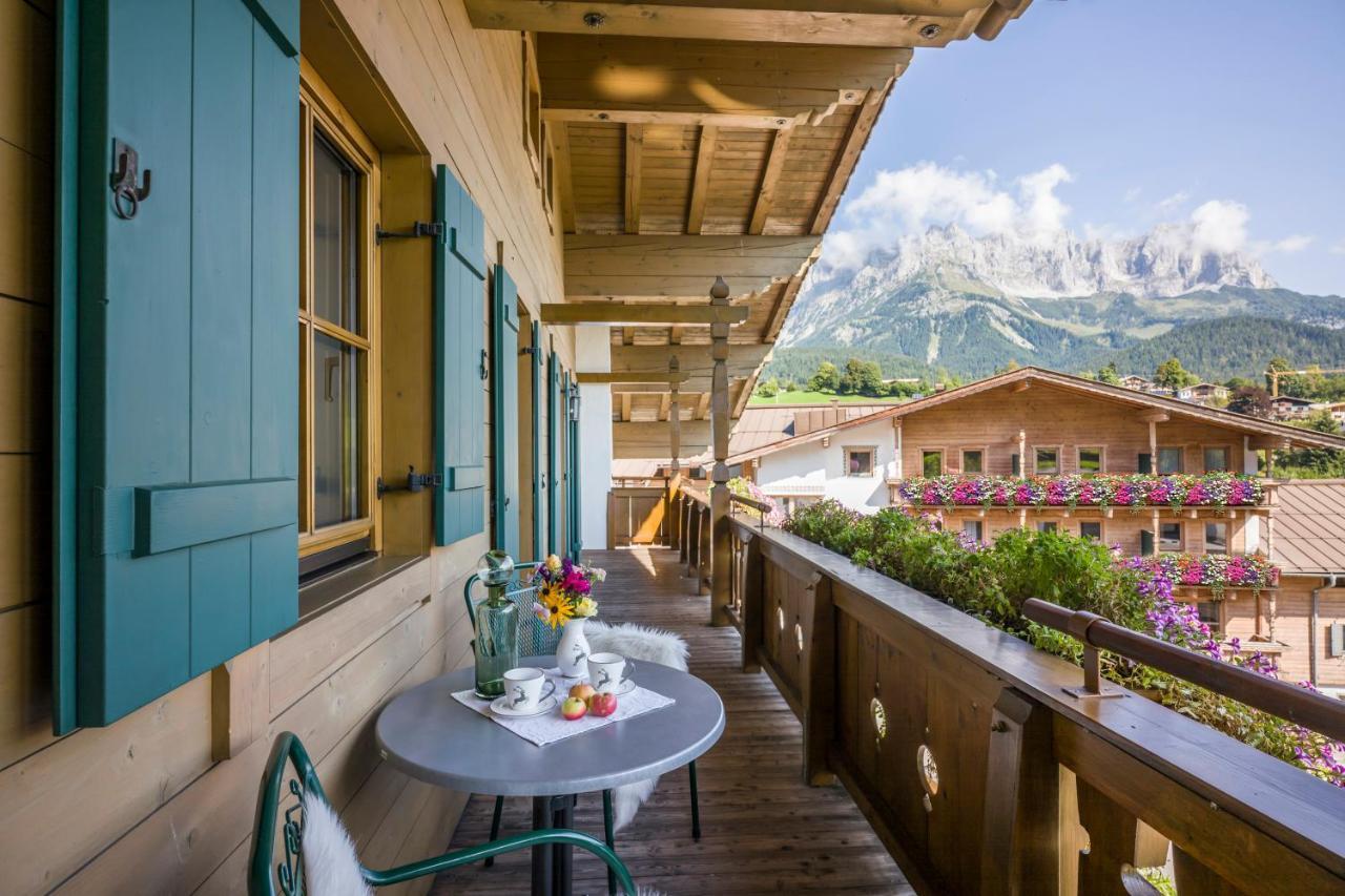 Appartements Schedererhaus Going am Wilden Kaiser Buitenkant foto