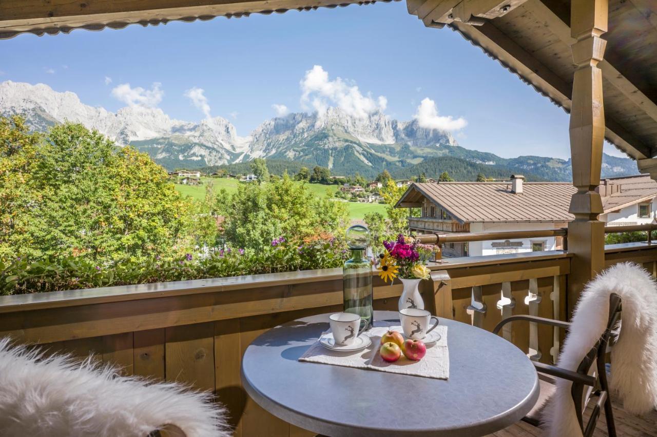 Appartements Schedererhaus Going am Wilden Kaiser Buitenkant foto